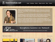 Tablet Screenshot of danchristian.net